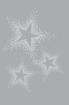 Three Stars (Clear Rhinestones)  - Women's T-shirt