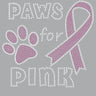 Paws for Pink - Women's T-shirt