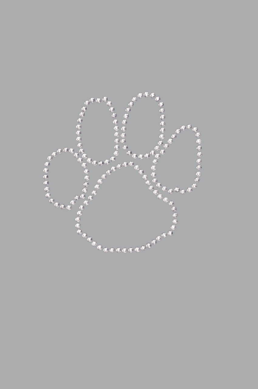 Paw (Silver Nailheads) - Women's T-shirt