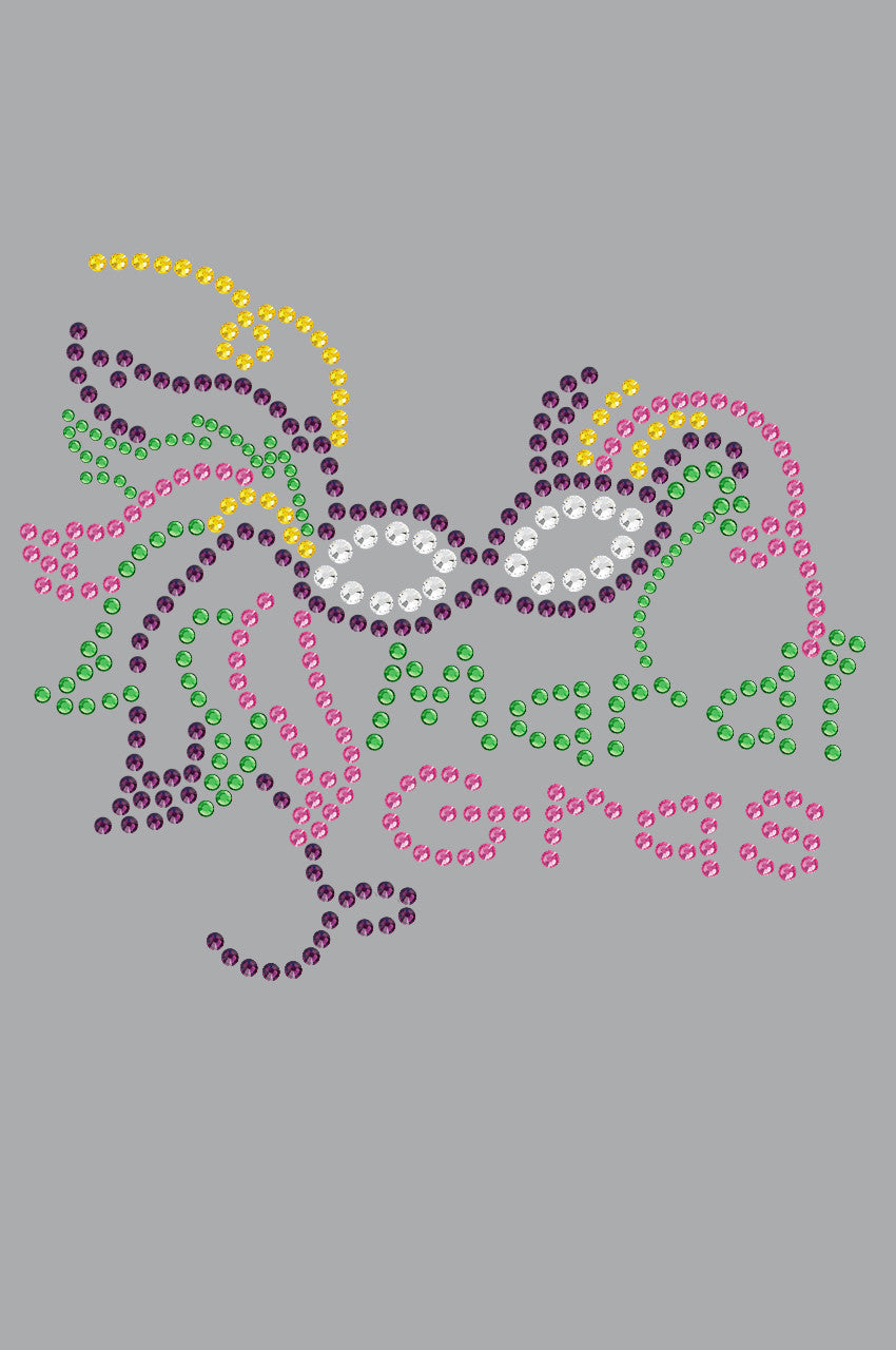 Mardi Gras Mask 5 - Womens T-shirt
