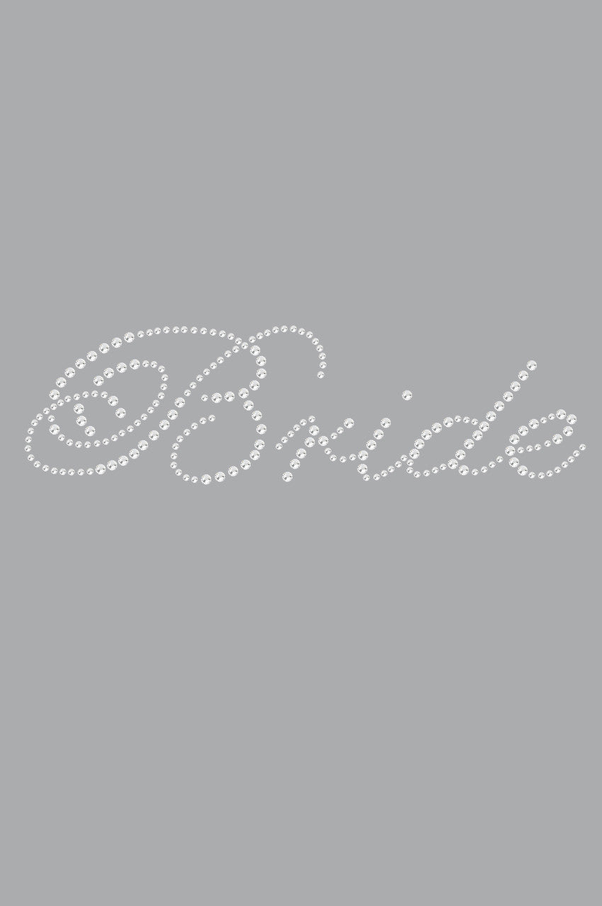 Bride (Script Letters)- Womens T-shirt