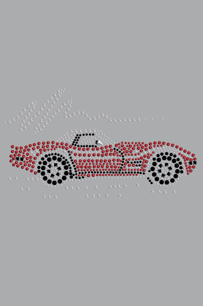Red Corvette - Womens T-shirt