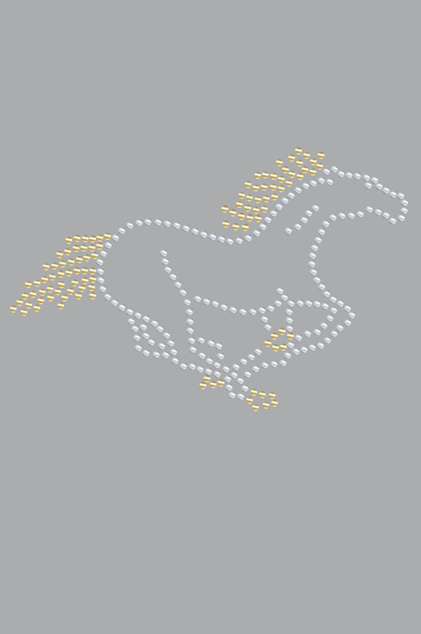 Horse (Running) - Womens T-shirt