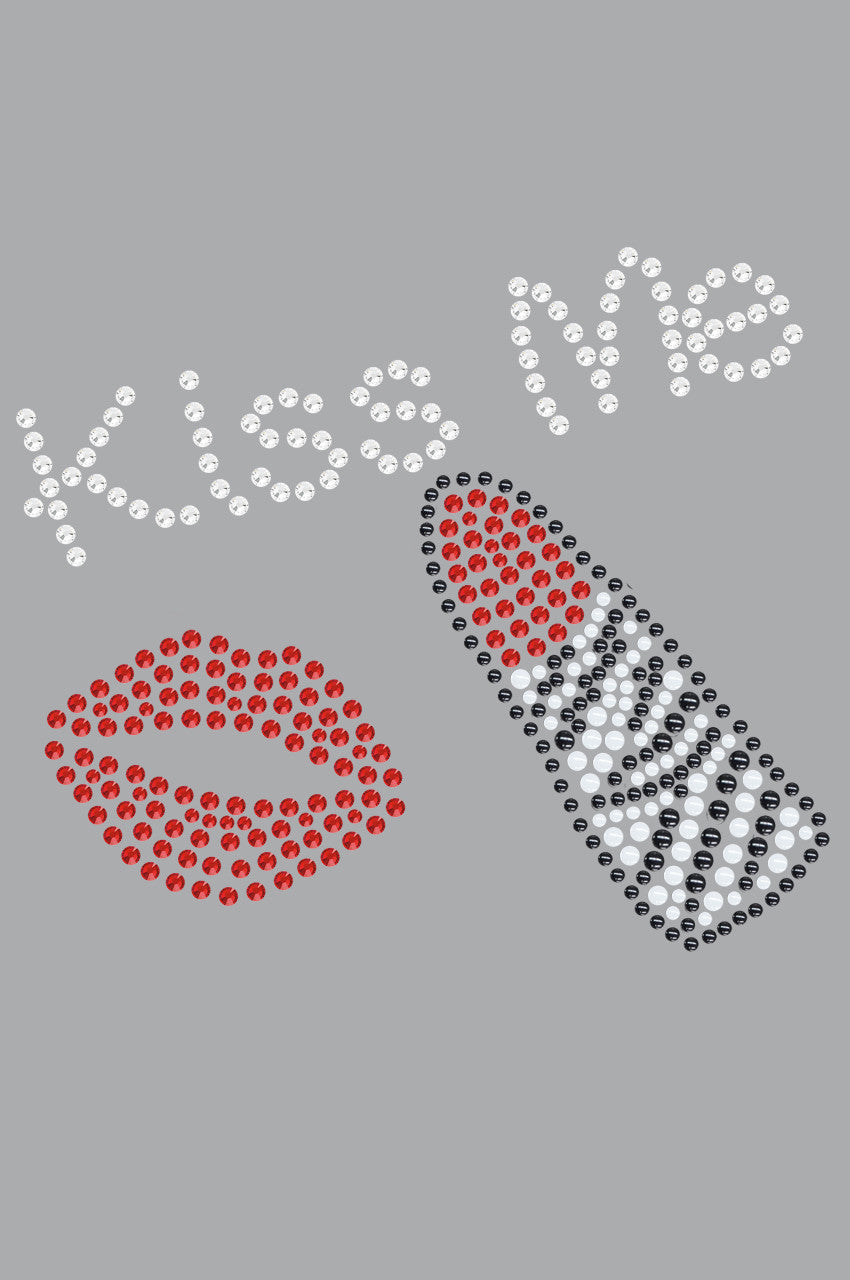 Kiss Me with Lips and Lipstick - Bandanna