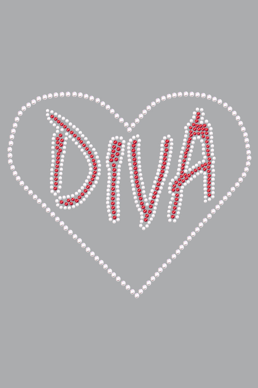 Diva Heart - Womens T-shirt