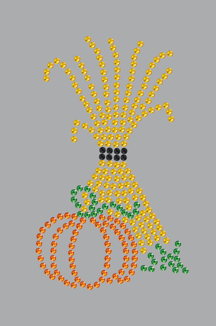 Hay Stack & Pumpkin Bandanna