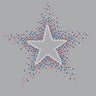 Star (Red & Blue) - Women's T-shirt
