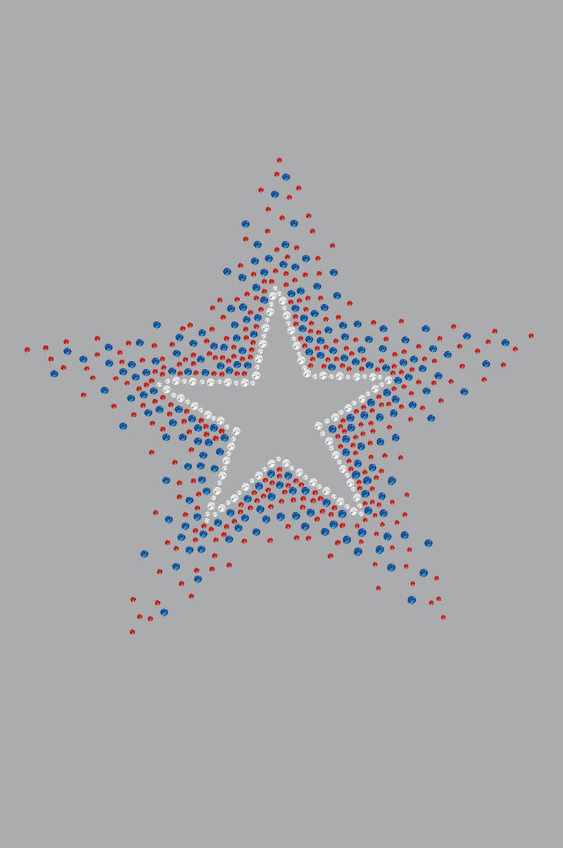 Star (Red & Blue) - Women's T-shirt