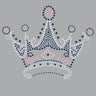 Crown 16 ( Clear, Blue, Green, & Pink)- Women's T-shirt