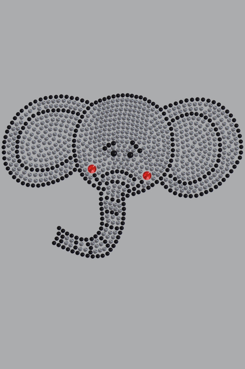 Elephant face - Womens T-shirt