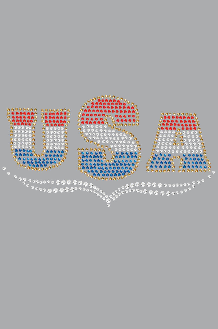 USA (Tricolor) - Womens T-shirt