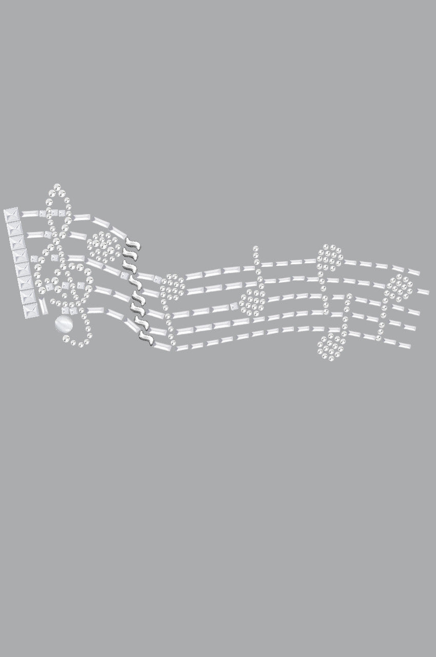 Music Notes - Womens T-shirt