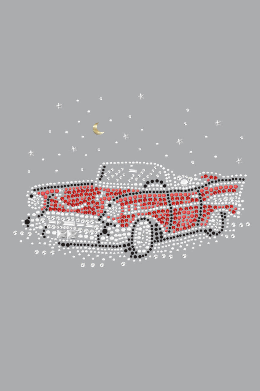 Red Convertible - Womens T-shirt