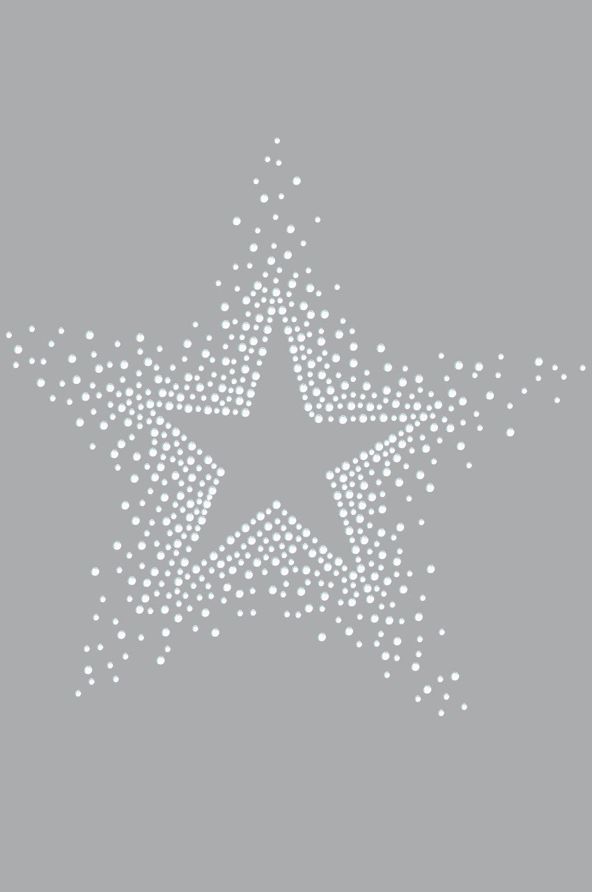 Star (Clear Rhinestones) - Bandanna