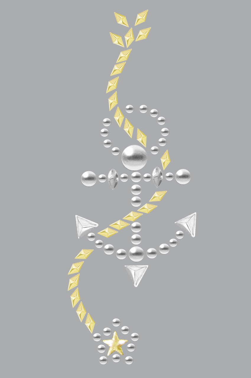 Anchor with Rope (Nailhead) - Bandanna
