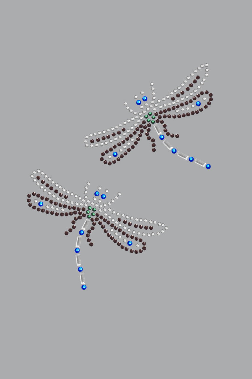 Two Small Dragonfly - Womens T-shirt