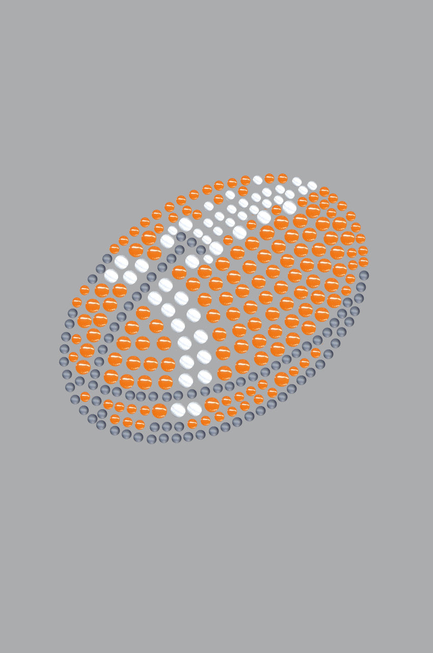 Football (Orange 2) - Womens Tee
