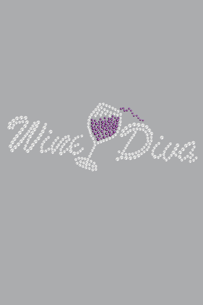Wine Diva 1 - Womens T-shirt