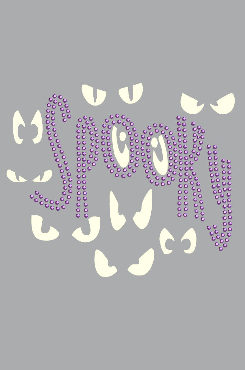 Spooky Glow in the Dark Eyes - Bandanna