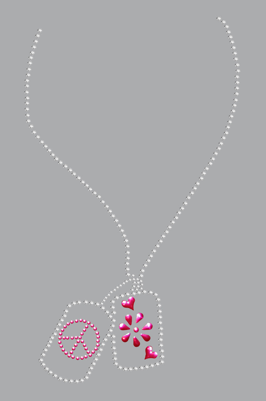 Dog Tags Necklace 2- Womens T-shirt