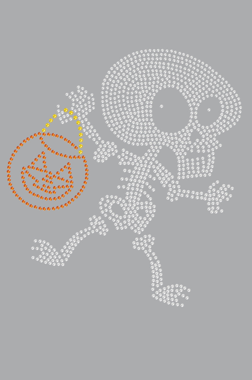 Trick or Treat Skeleton - Womens T-shirt