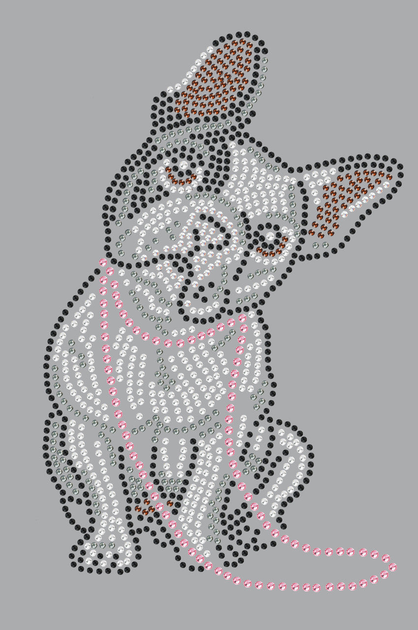 French Bull Dog with Necklace - Womens Tee