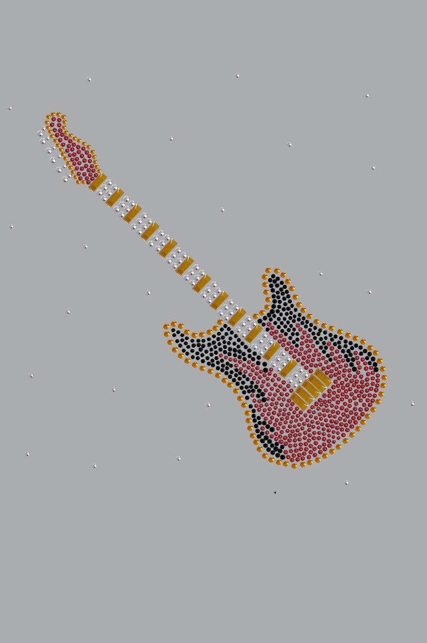 Guitar (Red & Gold) - Bandanna