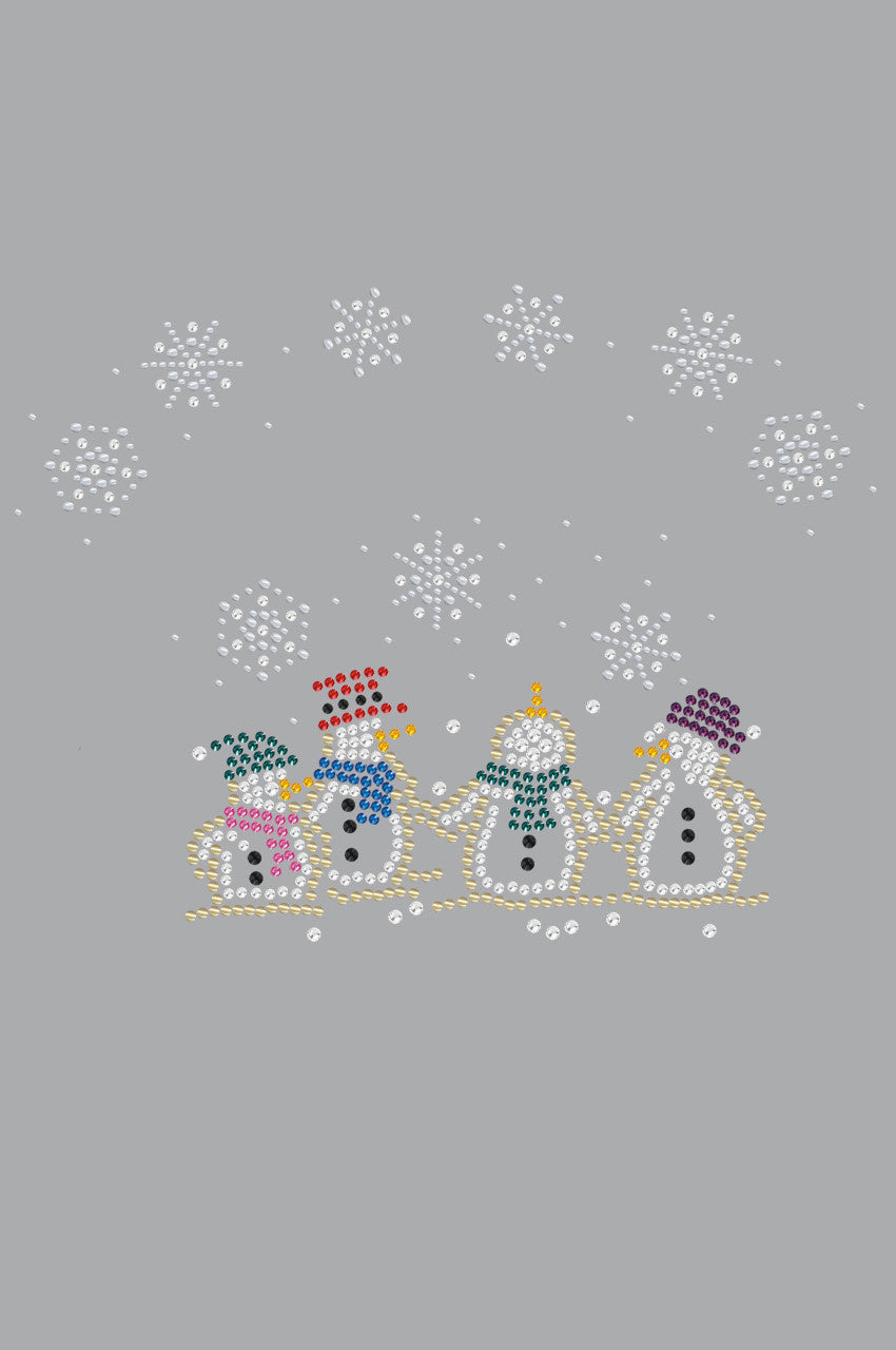 Snowman Family - Womens T-shirt
