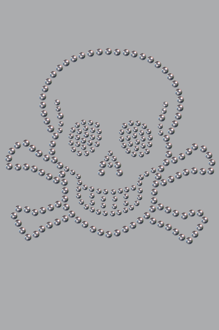 Hematite Skull - Bandanna