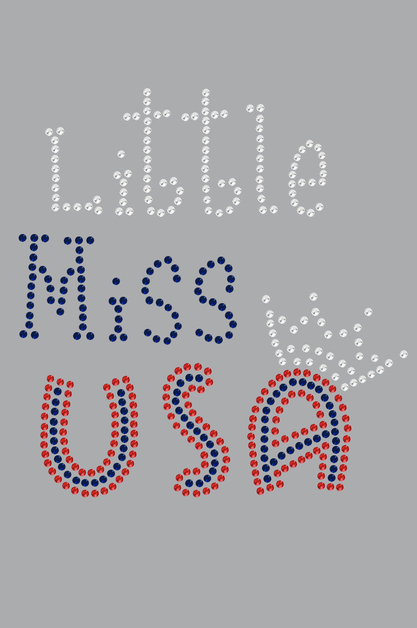 Little Miss USA - Womens T-shirt