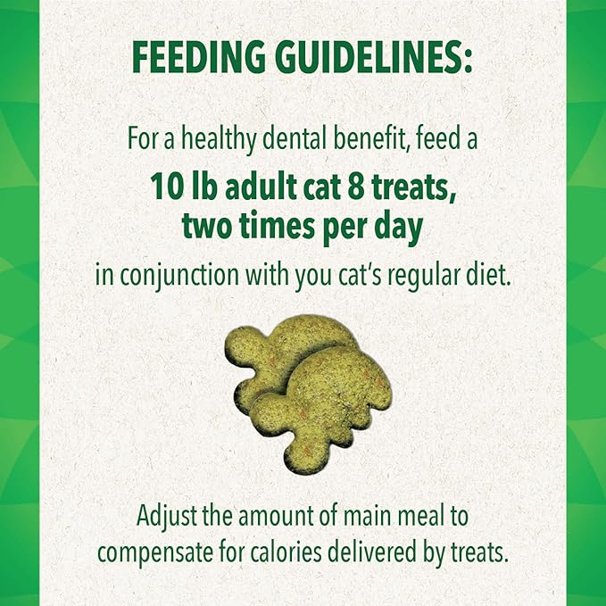 Greenies FELINE GREENIES Savory Salmon Flavored Dental Treats | HT Animal Supply