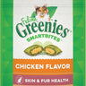 Greenies Greenies Feline Smartbites Skin & Fur Crunchy and Soft Natural Cat Treats, Chicken Flavor