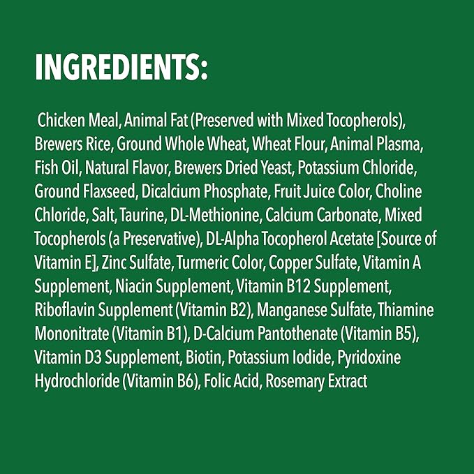 Greenies Greenies Feline Smartbites Skin & Fur Crunchy and Soft Natural Cat Treats, Chicken Flavor | HT Animal Supply