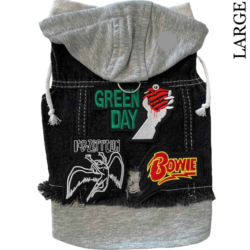Black Rocker Hoodie - GREEN DAY