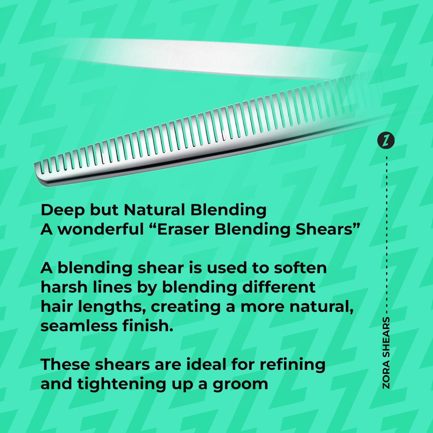 Zora Pet Grooming Blender Shear - Model A-7051