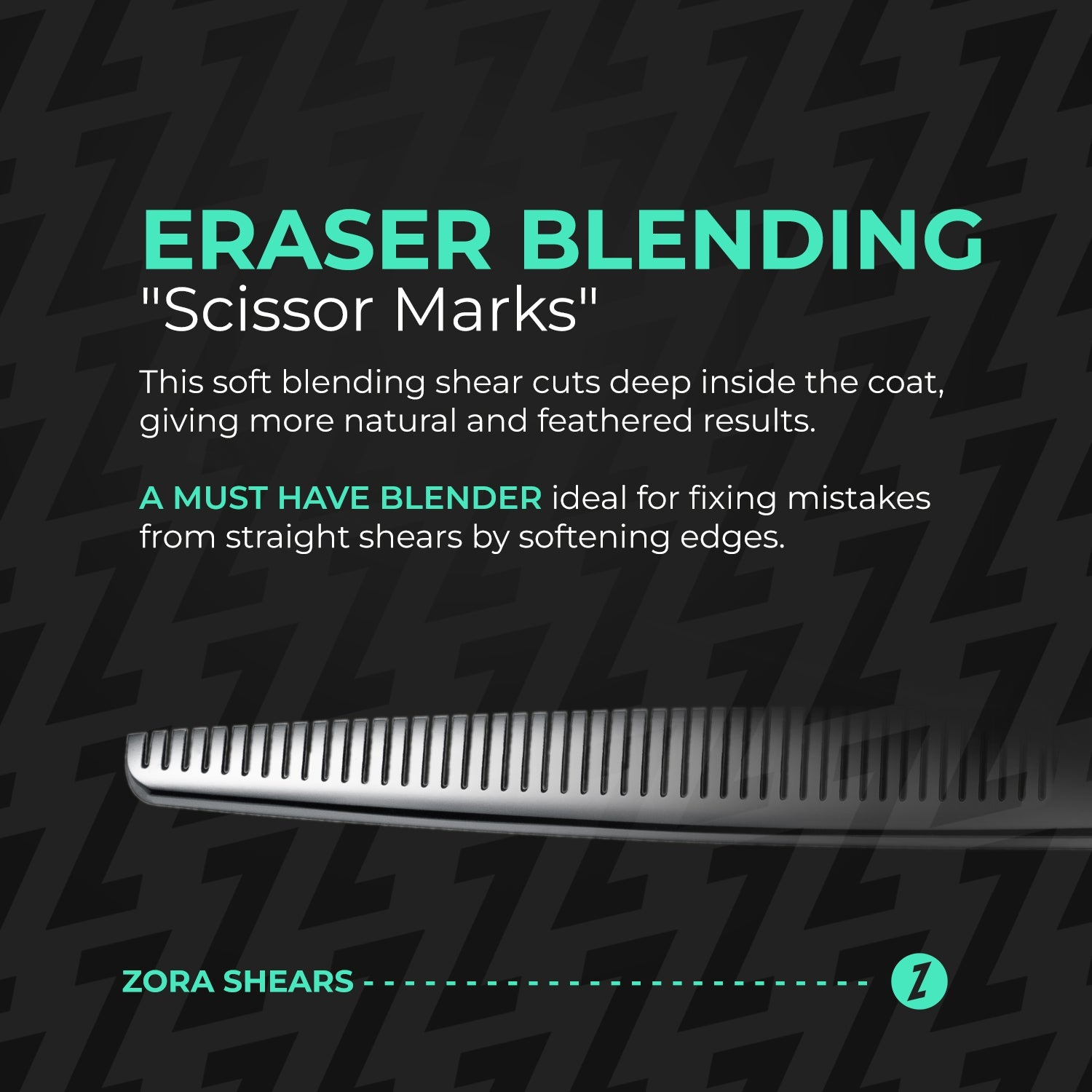 Zora Pet Grooming Blender Shear - Model A-7053