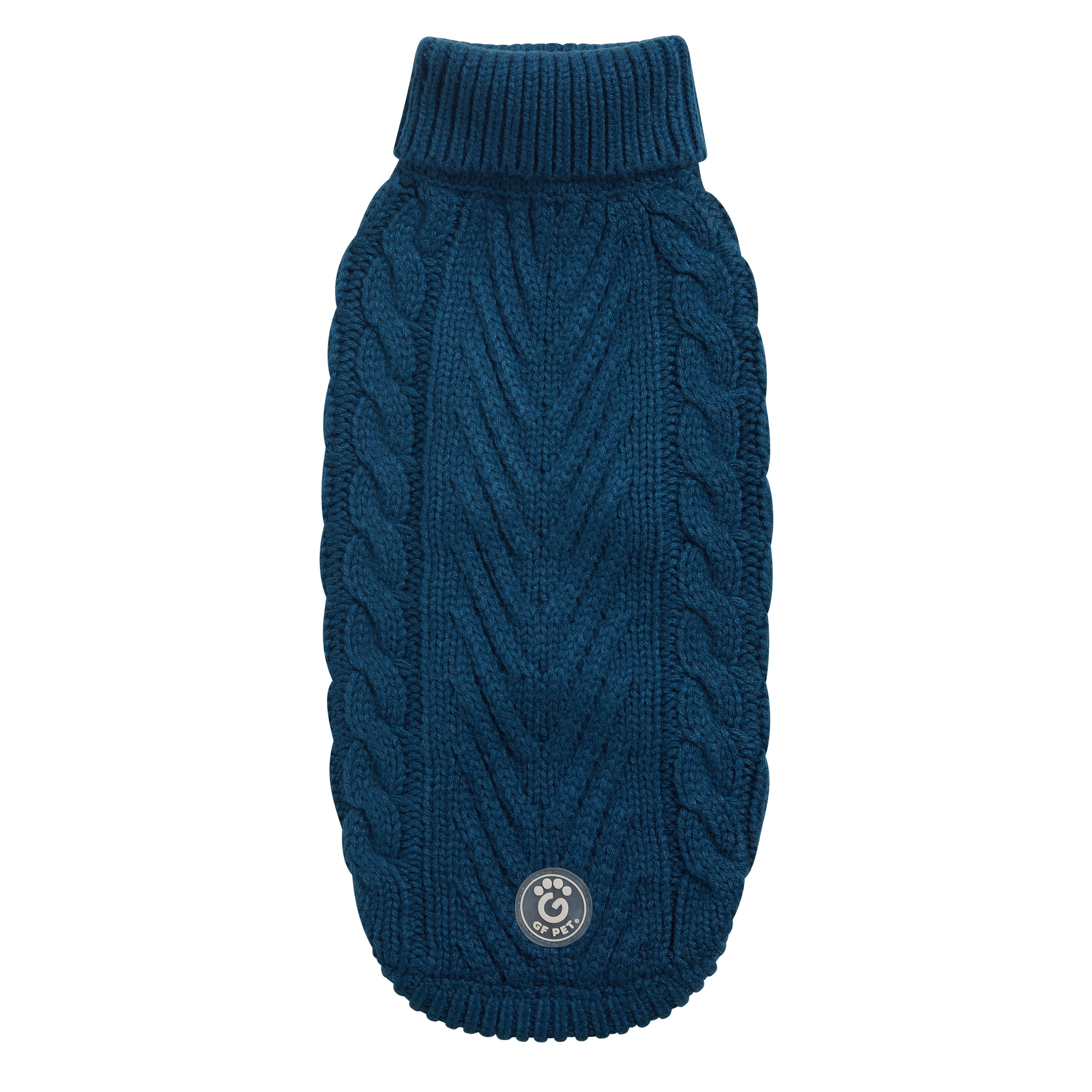 Chalet Sweater - Dark Teal premium pet product