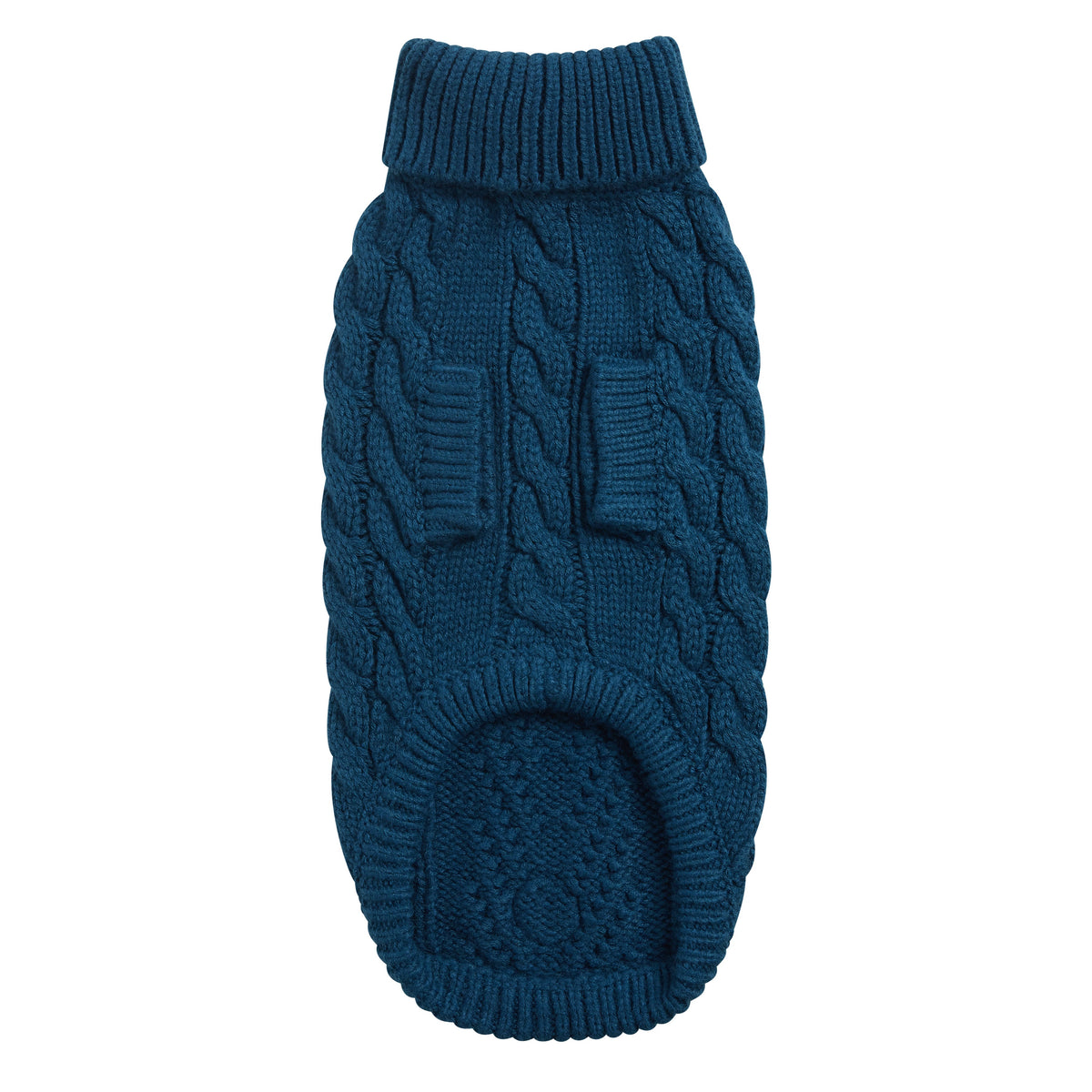 Chalet Sweater - Dark Teal premium pet product