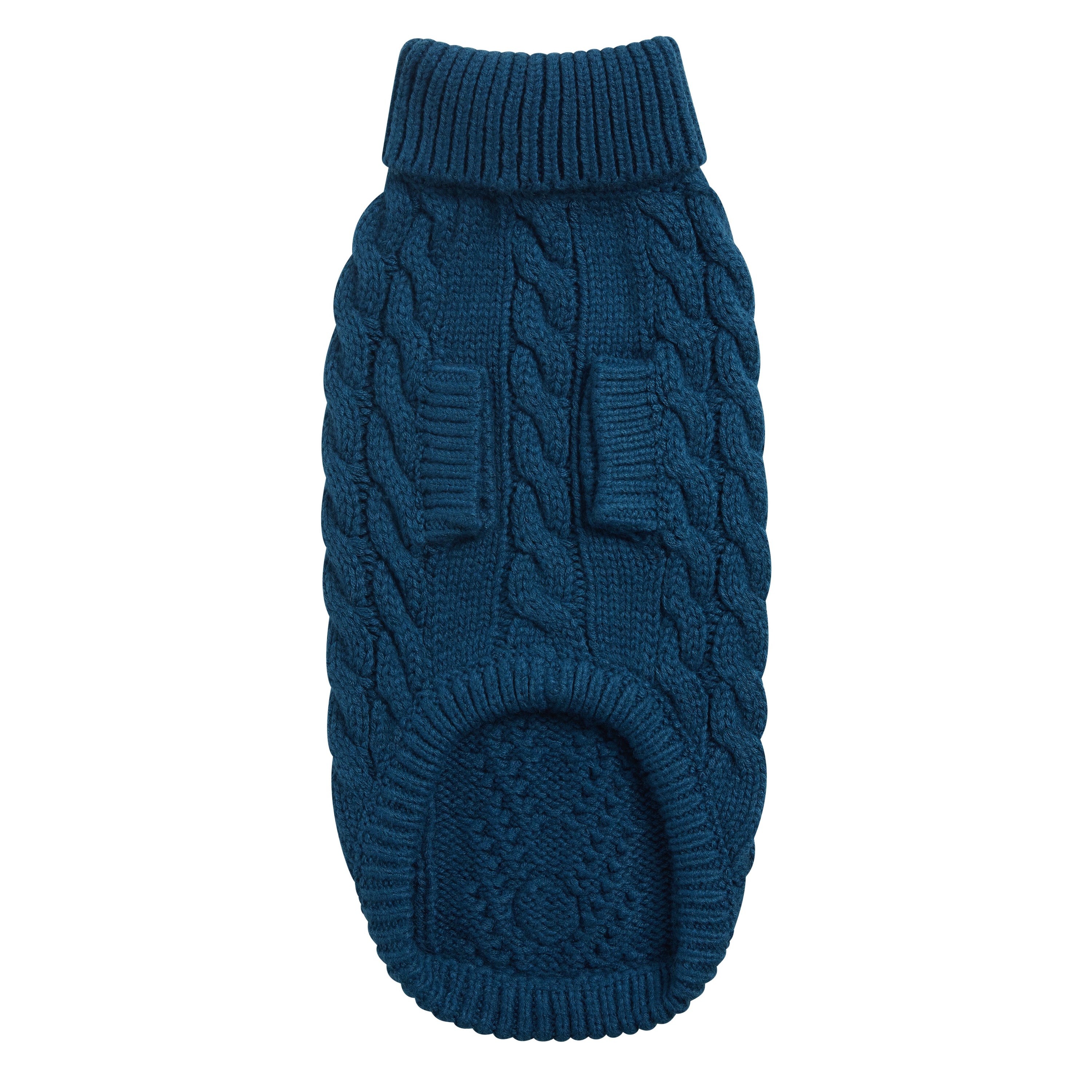 Chalet Sweater - Dark Teal premium pet product