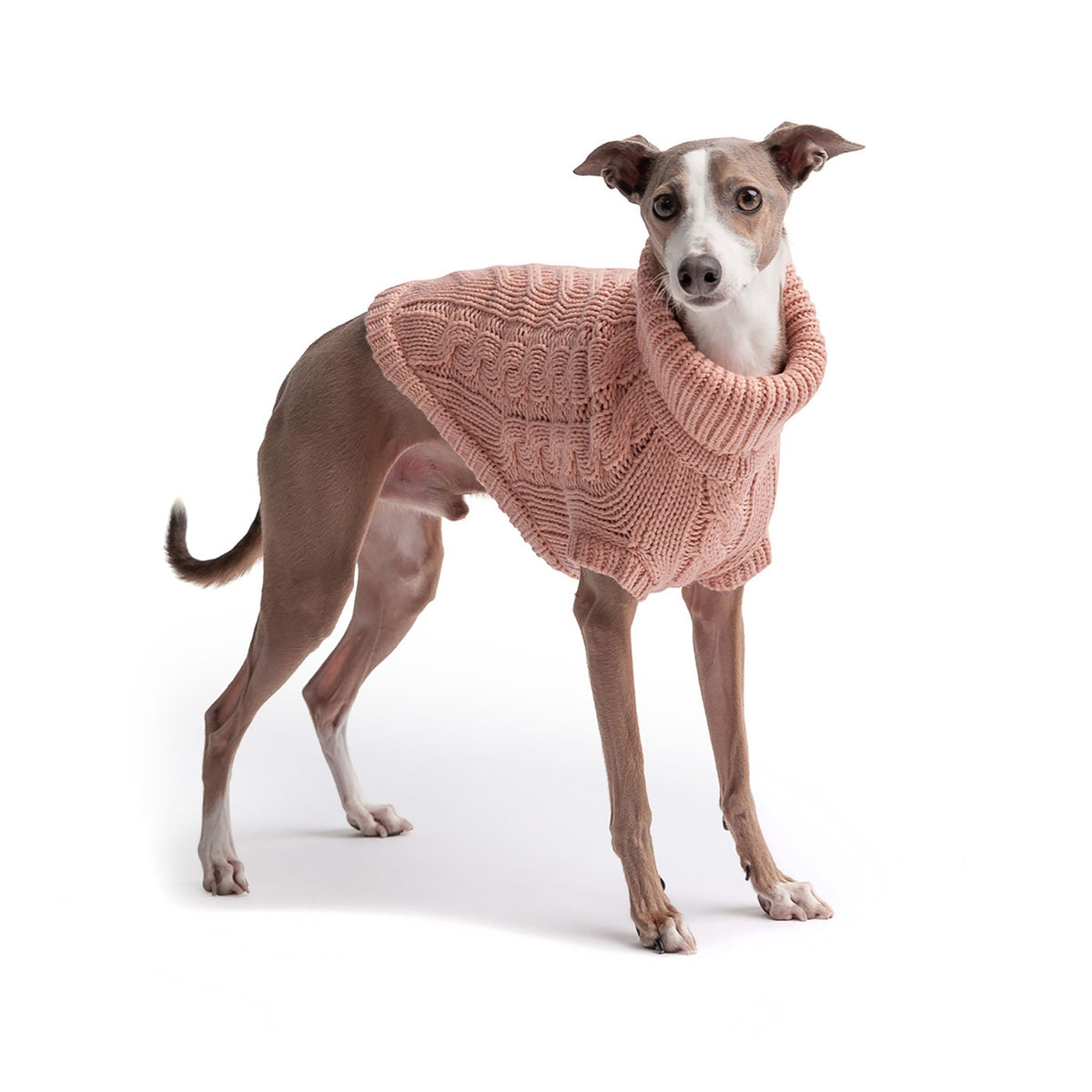 Chalet Sweater - Pink premium pet product