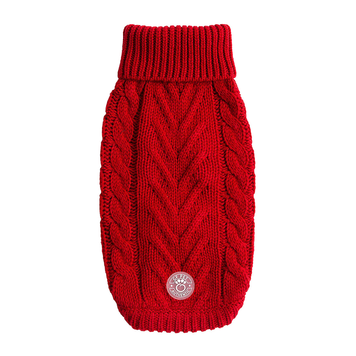 Chalet Sweater - Red premium pet product