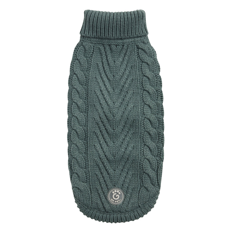 Chalet Sweater - Sage premium pet product