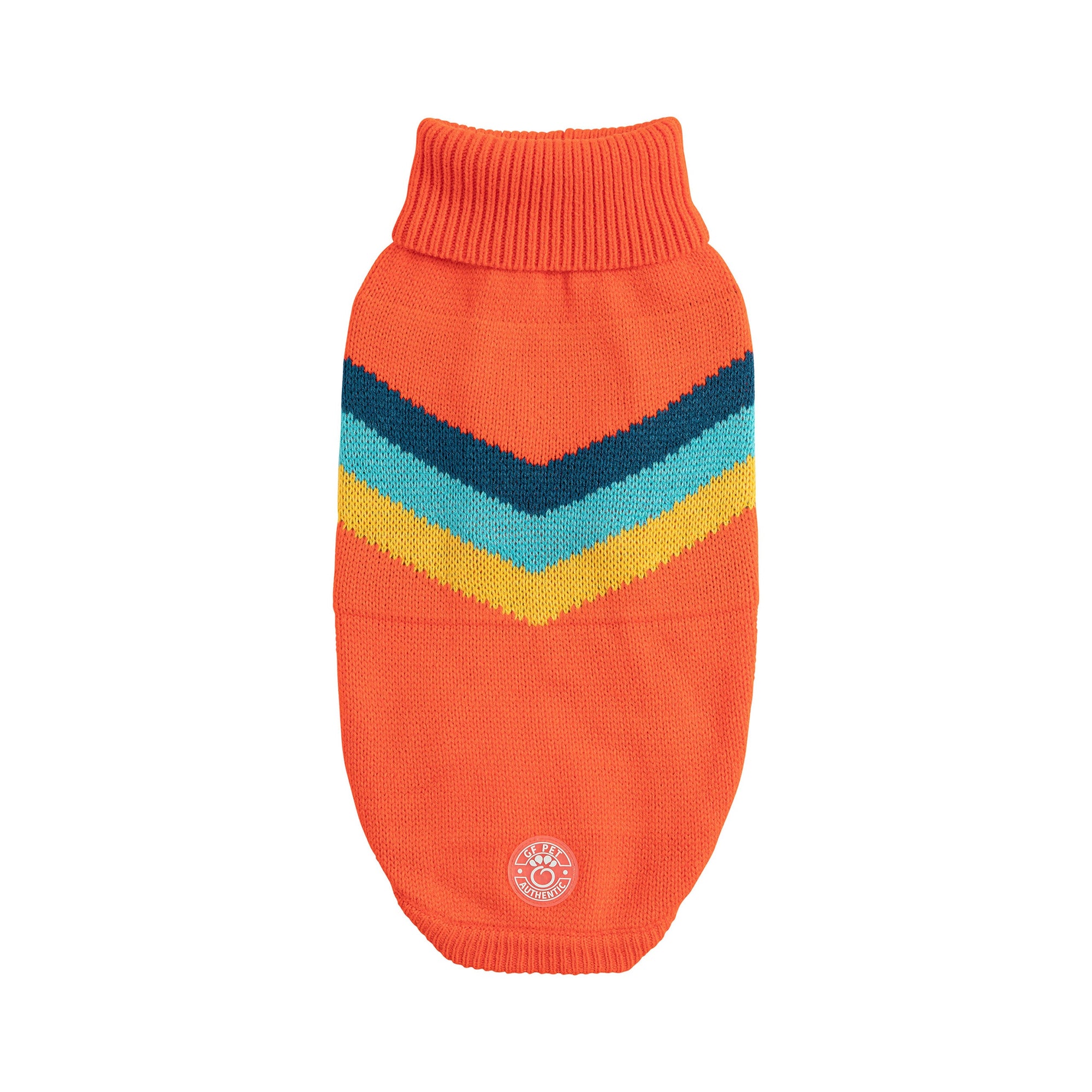 Alpine Sweater - Orange premium pet product