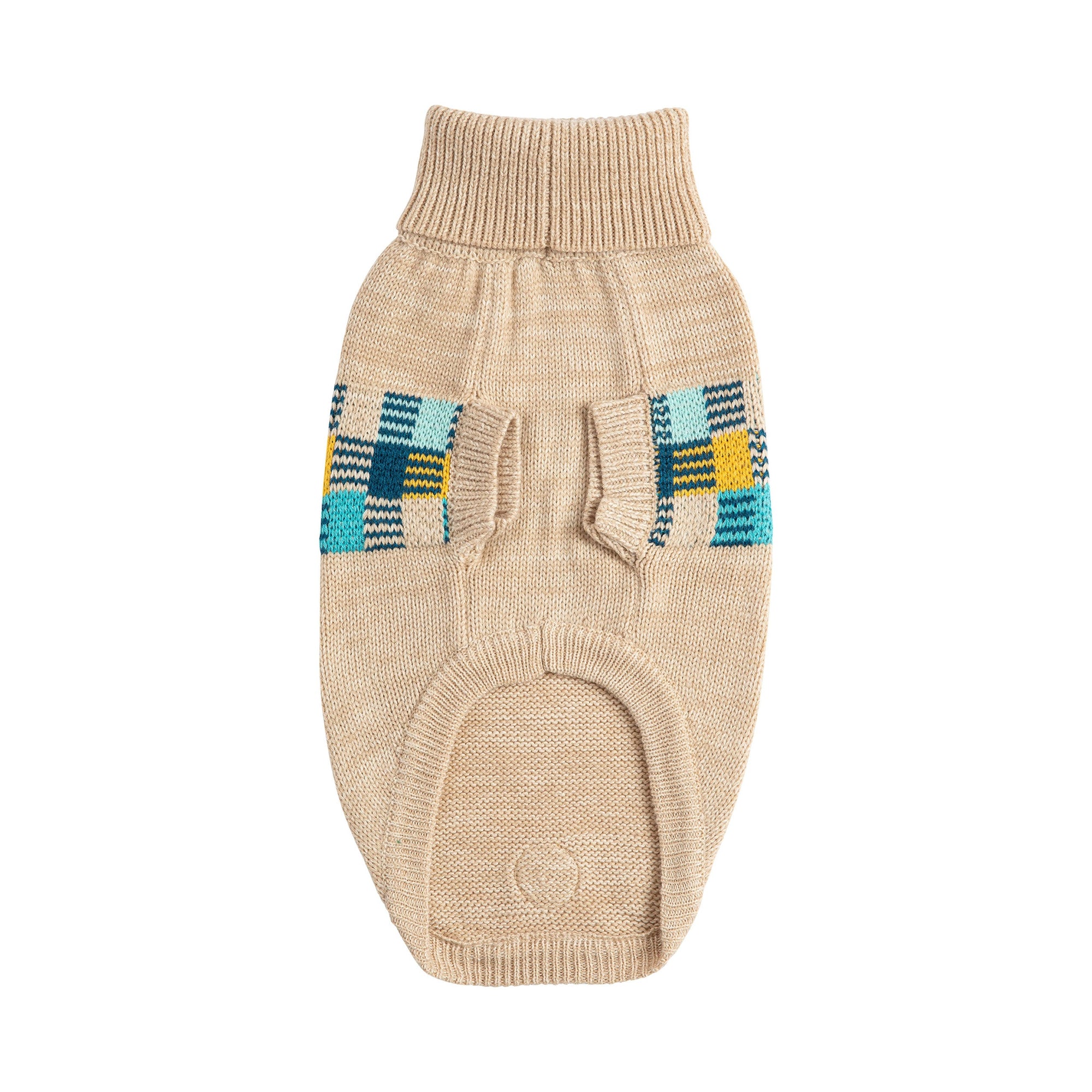 Winter Sailor Sweater - Oatmeal Mix premium pet product