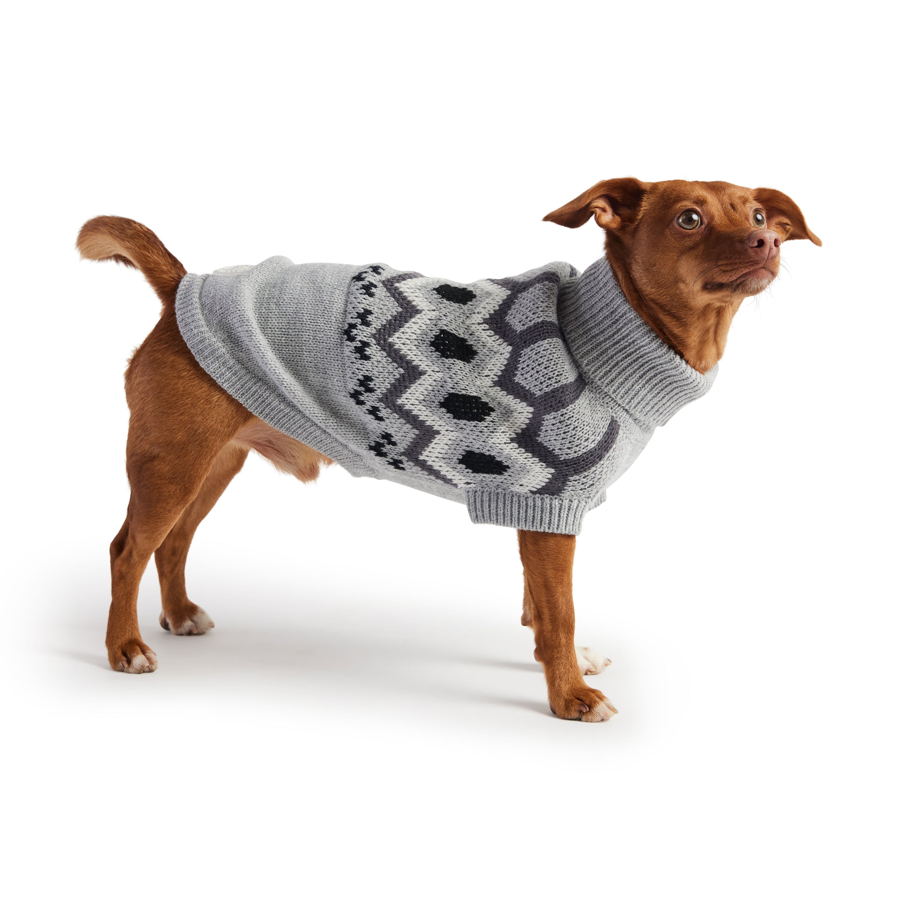 Heritage Sweater - Grey Mix premium pet product