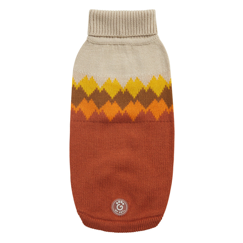 Fireside Sweater - Chili premium pet product