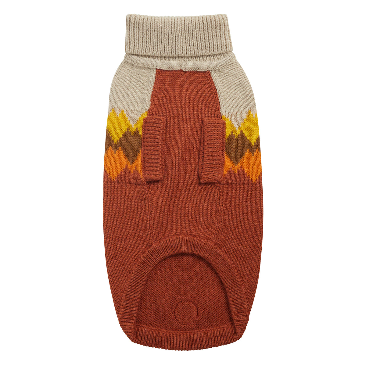 Fireside Sweater - Chili premium pet product