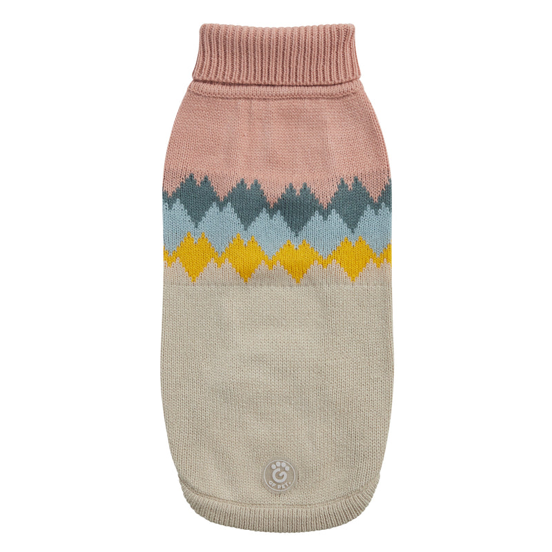 Fireside Sweater - Clay premium pet product