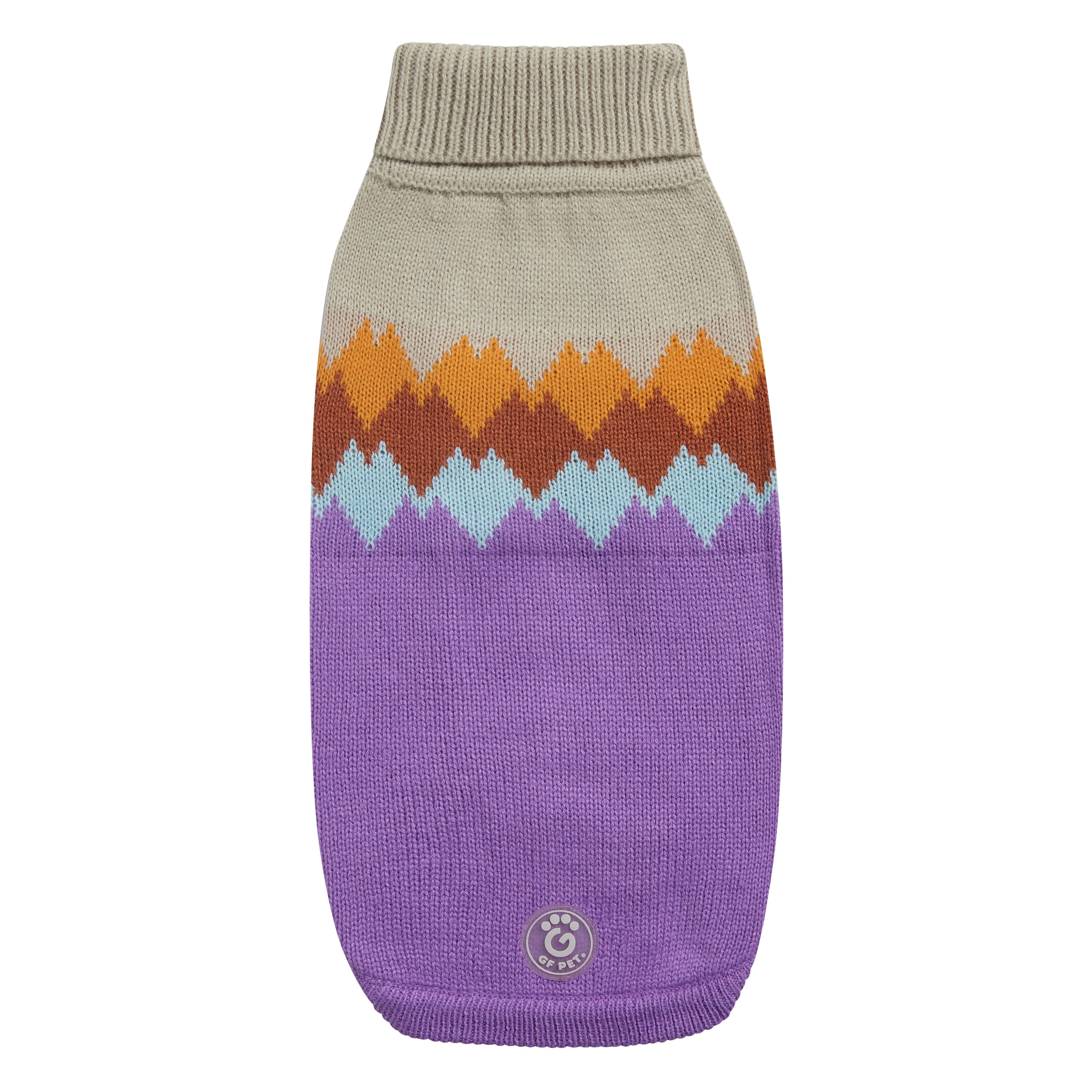 Fireside Sweater - Purple premium pet product