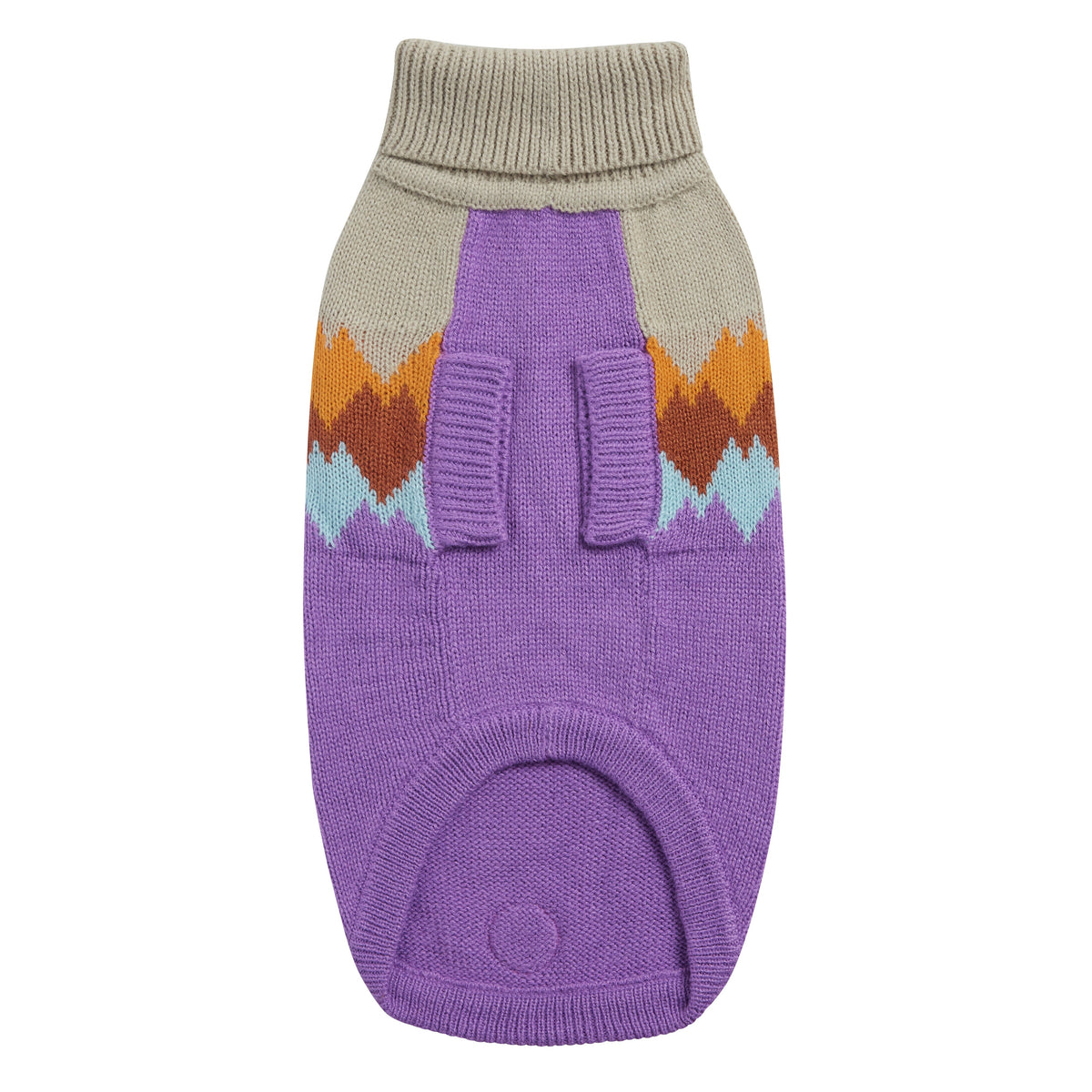 Fireside Sweater - Purple premium pet product